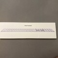 Apple Magic Keyboard mit Ziffernblock A1843 Silber Wirless Lightning