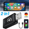 2 in 1 Wireless Carplay Android Auto Adapter Wired To Wireless Mini USB Dongle