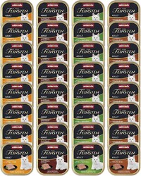 animonda Vom Feinsten Adult Vielfalt (32 x 100 g), Nassfutter für ausgewachsene 