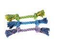 3'er Set Hundespielzeug Spieltau Spielseil Seil Spaß Outdoor mit Zahnpflege NEU