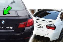 spoiler passend für BMW 520 525 523 530 535  F10, CARBON look heckspoiler SLIM
