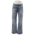 Arrow, Jeans, Größe: 27/34, Arrow Low Straight Jeans, Blau, Baumwolle #GE8