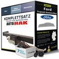 Anhängerkupplung starr für FORD Transit Kasten/Bus +E-Satz Kit NEU