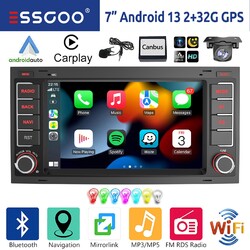 Für VW Touareg T5 Transporter Multivan Carplay Autoradio Android 13 GPS WIFI Kam
