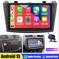 4G+64G Apple Carplay Für Mazda 3 2010-2013 Autoradio Android 13 GPS WIFI Navi