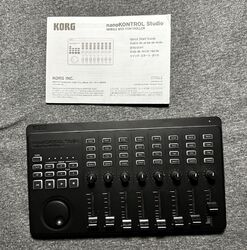 KORG nanoKONTROL Studio Mobiler Midi-Controller Bluetooth USB