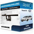 AUTO HAK Anhängekupplung abnehmbar passend für VW Sharan 06.2012-11.2022 neu
