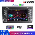 32G Carplay Für AUDI A4 SEAT EXEO 8E B6/7 7" Android13 Autoradio GPS NAVI RDS BT