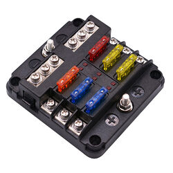 12V 32V 12-Weg ATO Sicherungshalter KFZ Auto Sicherungskasten LKW Boot Sicher