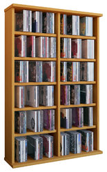 Holz CD DVD Stand Regal Schrank Ständer Ronul