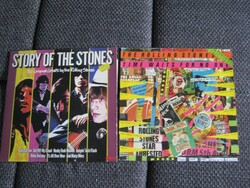 2LP´s The Rolling Stones,Time Waits For No One,(LP)/Story of the Stones,(DoLP)