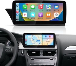 10.25" Android 14 Autoradio CarPlay 6+64GB WiFi GPS Navi Für Audi A4/A5/B8/S4/S5