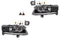 Scheinwerfer Set passend für Audi A6 4F 10/08-03/11 H7 H15 Nebel Leuc. & H15