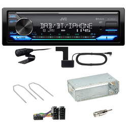 JVC KD-X482DBT Bluetooth Digitalradio Einbauset für Dacia Duster bis 2012