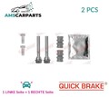 REPARATURSATZ BREMSSATTEL HINTEN 113-1346X QUICK BRAKE 2PCS NEU OE QUALITÄT
