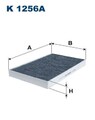 Filtron K 1256A Filter, Innenraumluft passend für IVECO Heizung/Lüftung