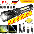 99000000LM LED Taschenlampe 5000 Meter Taktisches Fackel Arbeitslicht Aufladbar