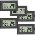 5X mini Thermometer Hygrometer Thermo Luftfeuchtigkeit Temperaturmesser FX