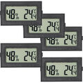 5X mini Thermometer Hygrometer Thermo Luftfeuchtigkeit  Temperaturmesser
