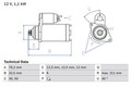 Bosch 0986017830 Starter für AUDI FORD SEAT SKODA VW