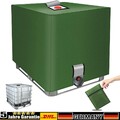 IBC Container Abdeckung Behälter Schutzhülle Abdeckplane UV-Schutz Cover 1000L