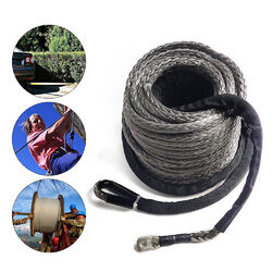 23809 lbs 30m Windenseil Forstseil Kunststoffseil Seilwinde Synthetisch 10.8T