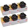 6x NGK 48024 U3004 Zündspule für MERCEDES W202 W203 W210 M112 M272 0001587803