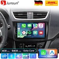 4+64GB LTE Für Suzuki Swift IV FZ 2011-2017 Android13 Autoradio CarPlay GPS Navi