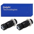 2x DELPHI Koppelstange für RENAULT CLIO 2 KANGOO 1 TWINGO 2 vorne 8200891487