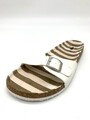 Damen Pantoletten Sandalen INSELHAUPTSTADT KLSS21-09-I-20 weiß Gr. 41 - #O2