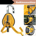 Radkralle Parkkralle Wegfahrsperre Reifenkralle Diebstahlsicherung PKW Anhänger