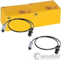 2X HELLA ABS-SENSOREN HINTEN PASSEND FÜR BMW 3 LINKS+RECHTS | 6PU 012 039-681