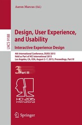 Design, User Experience, and Usability: Interactive Experience Design Aaron Marc