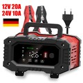 24V Auto KFZ Batterie Ladegerät Intelligentes Reparatur LiFePO4 12V 20A SLA LKW
