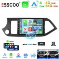 AI 4+64G DAB+ Für KIA PICANTO TA 2011-2016 Android 15 Autoradio CarPlay GPS Navi