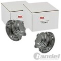 2X NTY RADLAGER-SATZ VORNE BEIDSEITIG PASSEND FÜR BMW 1 2 3 4 LINKS+RECHTS