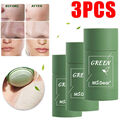 3X Green Tea Purifying Clay Grüner Tee Stick Mask Grün Tee Oil-Control Anti-Acne