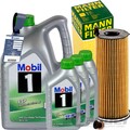MANN ÖLFILTER+8L MANNOL 5w30 passend für AUDI A4 8E+A5 8T+A6 4F+VW TOUAREG 7L
