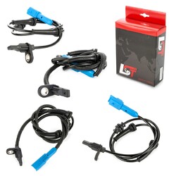 4x ABS Sensor 4545.97 4545.98 Set vorne hinten links rechts für CITROEN C2 JM JG