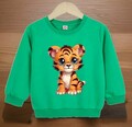 Kleinkind Mädchen, Jungen Pullover Sweatshirt Langarm Gr. 98; 110