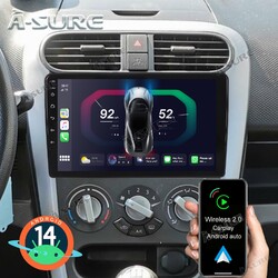 Für Opel Agila B Suzuki Splash 2G+64G Android 14 GPS CarPlay Autoradio BT SWC FM