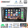 Für Opel Corsa C Astra H Zafira A 32GB Android 13 Carplay GPS Navi Autoradio RDS