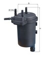 Kraftstofffilter MAHLE KL 430 Leitungsfilter für NOTE RENAULT THALIA CLIO KANGOO