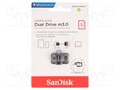 Pendrive OTGUSB 3.0 32GB R: 150MB/s Ultra Dual OTG Z1C2