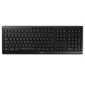 CHERRY STREAM KEYBOARD WIRELESS Kabellose Tastatur QWERTZ schwarz