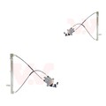 VAN WEZEL 2x Fensterheber elektrisch vorne links rechts für Peugeot 306 7B N3