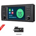 DVR+Für BMW E39 7"Autoradio 8Kern 6+64 Android 13 CarPlay Navi Navigationssystem