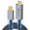 REAGLE DISPLAY PORT zu HDMI DP DisplayPort 4K HDR Kabel 2M Adapter Konverter