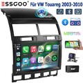 DAB+ KAM+ AI Autoradio Für VW Touareg 7L 2002-2010 WIFI  Android 15 GPS NAVI SWC