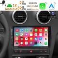 2+32GB Android 13 KAM Autoradio GPS Navi WIFI FM RDS BT Für Audi A3 S3 RS3 8P 8V